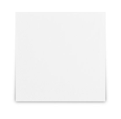Servietten Cocktail 24 x 24 cm, weiss, 2-lagig, 1/4 Falz, 3600 Stück