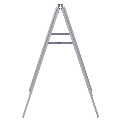 Kundenstopper Alu Classic Wasserfest, DIN A1, Silber, Outdoor