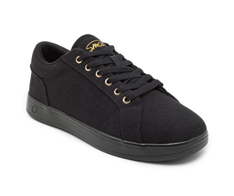 SMOVE Dance Sneaker en Noir avec Semelle Noire