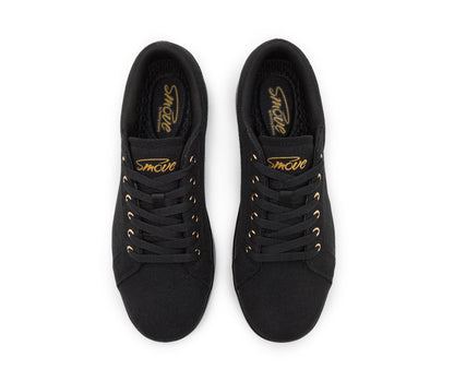 SMOVE Dance Sneaker en Noir avec Semelle Noire