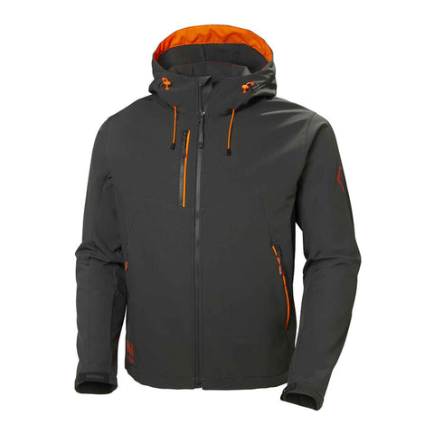 Softshelljacke 74140 Softshelljacke mit Rückseite aus 4-Wege-Stretch