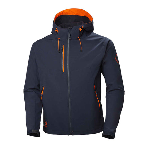 Softshelljacke 74140 Softshelljacke mit Rückseite aus 4-Wege-Stretch
