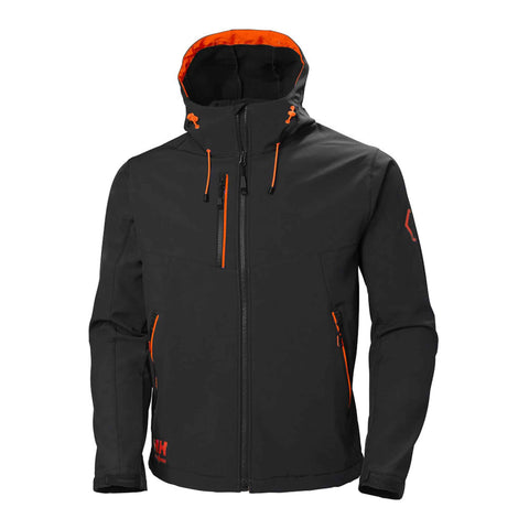 Softshelljacke 74140 Softshelljacke mit Rückseite aus 4-Wege-Stretch