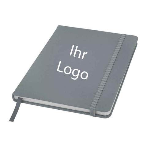 Spectrum A5 Hardcover-Notizbuch inklusive Ihres Logos in vier Farben
