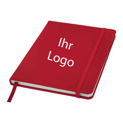 Spectrum A5 Hardcover-Notizbuch inklusive Ihres Logos in vier Farben