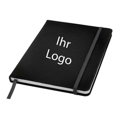 Spectrum A5 Hardcover-Notizbuch inklusive Ihres Logos in vier Farben