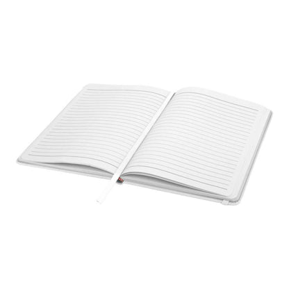Spectrum A5 Hardcover-Notizbuch inklusive Ihres Logos in vier Farben