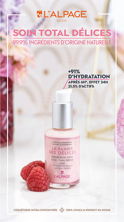 L'Alpage Suisse - Serum Total Care - 24H Wzmacnianie Nawilżenia 🍒✨