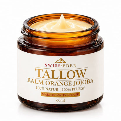 Balsam tłuszczowy ze Szwajcarii - Ograniczona pielęgnacja o zapachu pomarańczy i jojoby od Swiss Eden