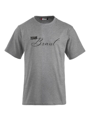 T-Shirts bedrucken für Team Braut