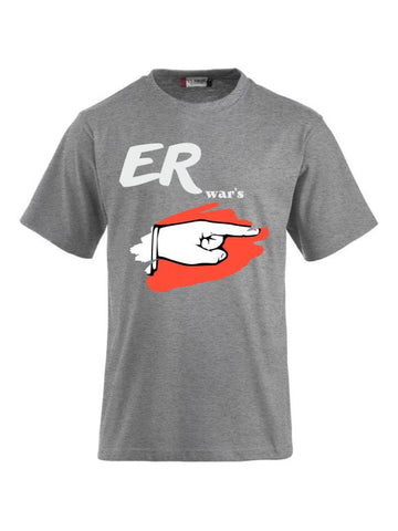 T-Shirts bedrucken mit Spruch er war’s