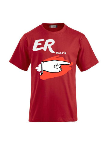 T-Shirts bedrucken mit Spruch er war’s