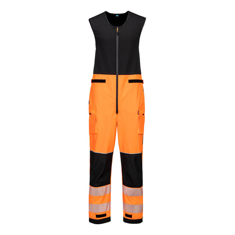 Portwest T150 Hose – Orange/Schwarz – strapazierfähige Arbeitshose