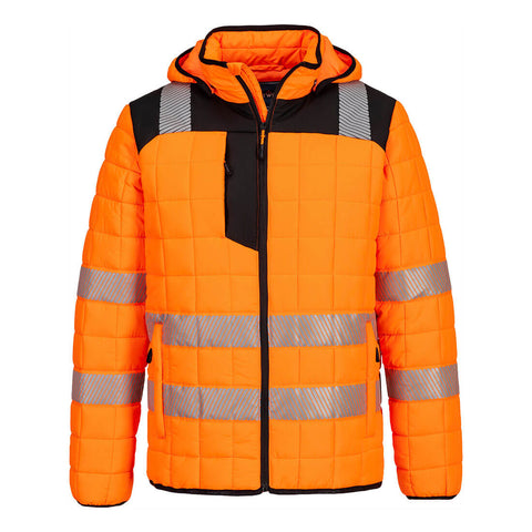 Portwest T165 Jacke – Orange/Schwarz – funktionale Berufsjacke