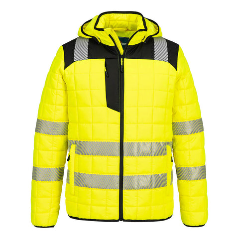 Portwest T165 Jacke – Gelb/Schwarz – funktionale Berufsjacke