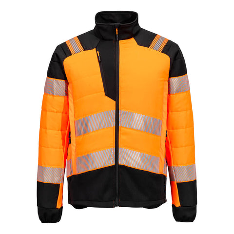 Portwest T170 Jacke – Orange/Schwarz – funktionale Berufsjacke