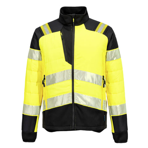 Portwest T170 Jacke – Gelb/Schwarz – funktionale Berufsjacke