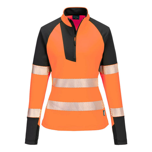 Portwest T173 Sweatshirt – Orange/Schwarz – bequem & sichtbar