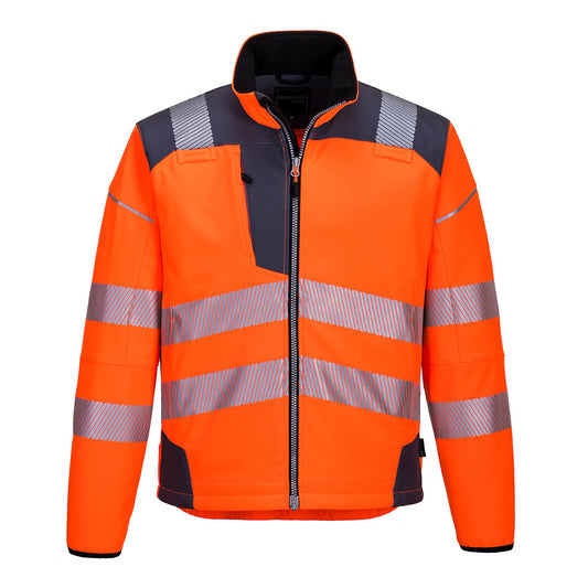 Portwest T402 Jacke – Orange/Grau – funktionale Berufsjacke