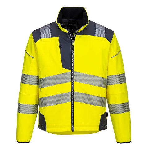 Portwest T402 Jacke – Gelb/Grau – funktionale Berufsjacke