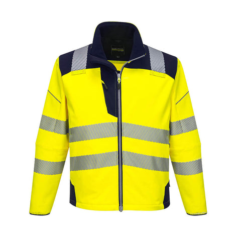Portwest T402 Jacke – Gelb/Marine – funktionale Berufsjacke