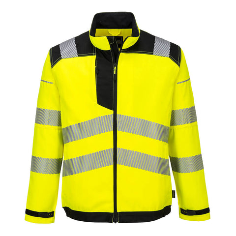 Portwest T500 Jacke – Gelb/Schwarz – funktionale Berufsjacke