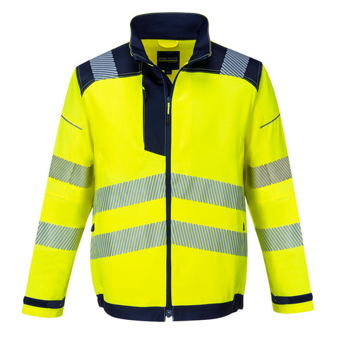 Portwest T500 Jacke – Gelb/Marine – funktionale Berufsjacke