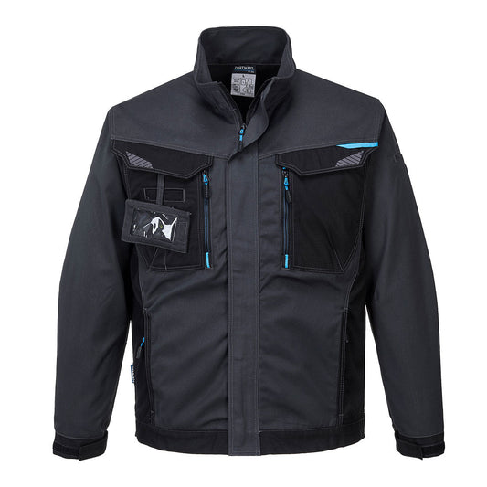 Portwest T703 Jacke – Metallgrau – funktionale Berufsjacke