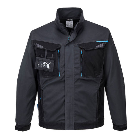 Portwest T703 Jacke – Metallgrau – funktionale Berufsjacke