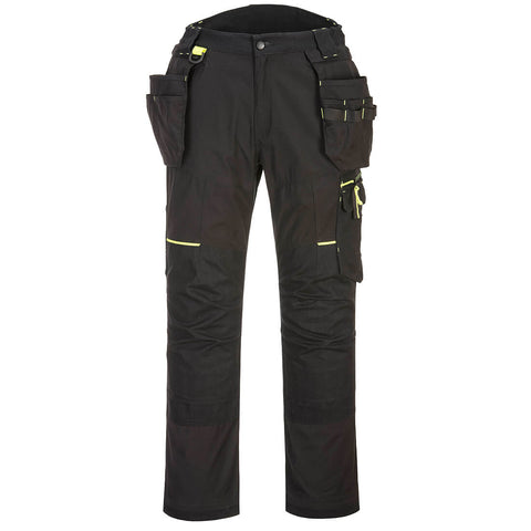 Portwest T706 Hose – Schwarz – strapazierfähige Arbeitshose