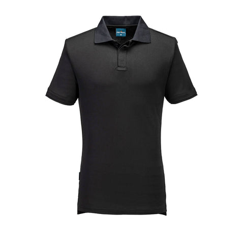 Portwest T722 Poloshirt – Schwarz – bequem & funktional