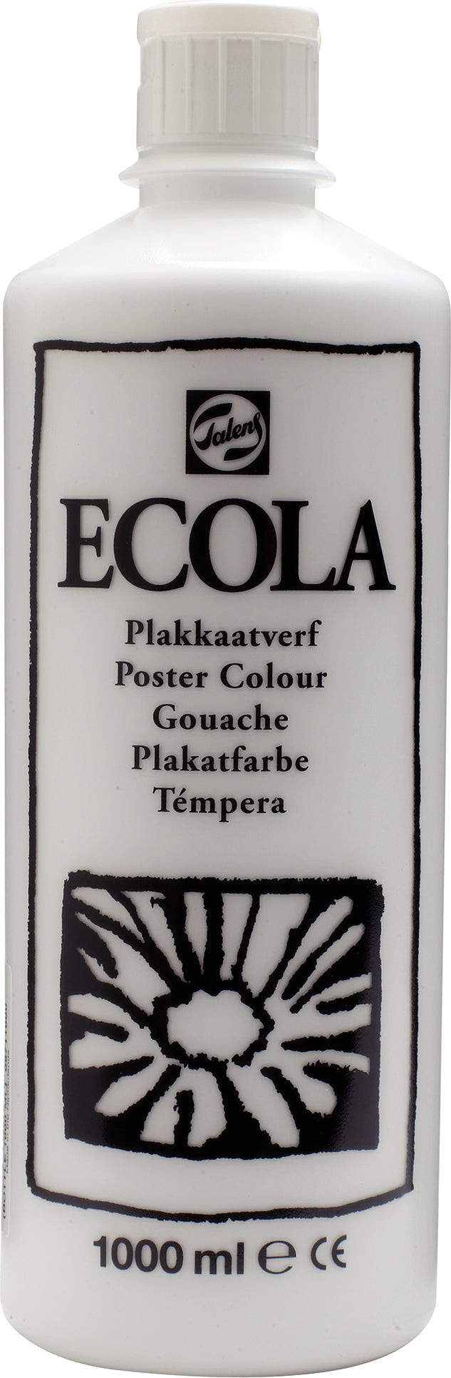 TALENS Plakatfarbe 1000ml 09711000 weiss