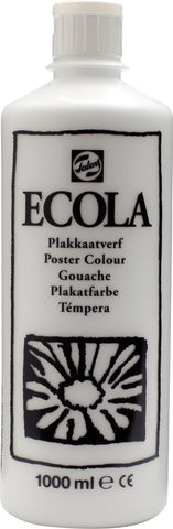 TALENS Plakatfarbe 1000ml 09711000 weiss