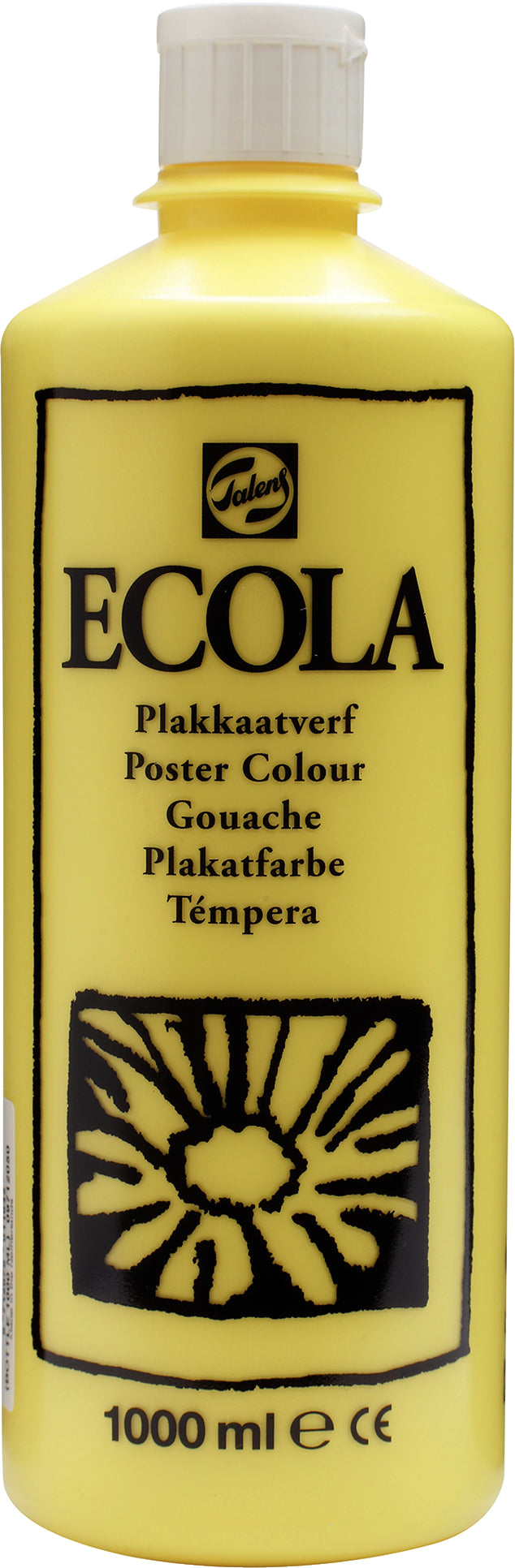 TALENS Plakatfarbe 1000ml 09712050 gelb