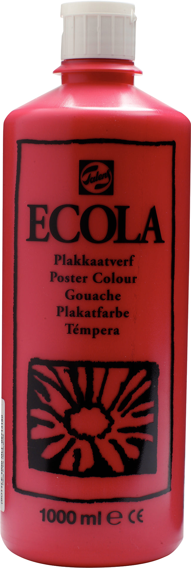 TALENS Plakatfarbe 1000ml 09713180 karmin