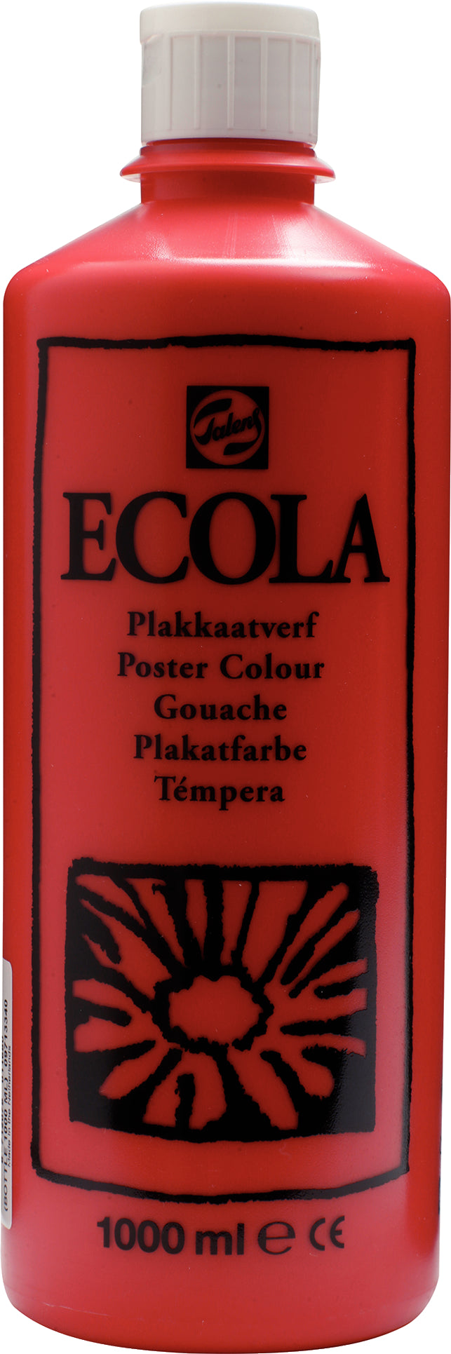 TALENS Plakatfarbe 1000ml 09713340 rot