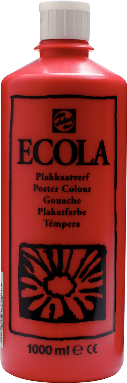 TALENS Plakatfarbe 1000ml 09713340 rot