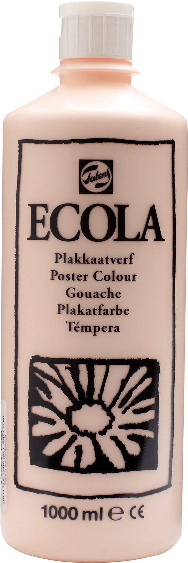 TALENS Plakatfarbe 1000ml 09713740 rosa beige