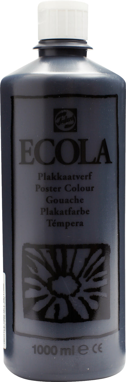 TALENS Plakatfarbe 1000ml 09717000 schwarz