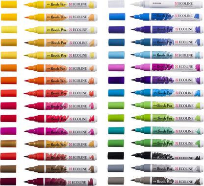 TALENS Ecoline Brush Pen Set 11509005 ass. 30 Stück