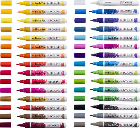 TALENS Ecoline Brush Pen Set 11509005 ass. 30 Stück