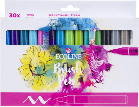 TALENS Ecoline Brush Pen Set 11509005 ass. 30 Stück
