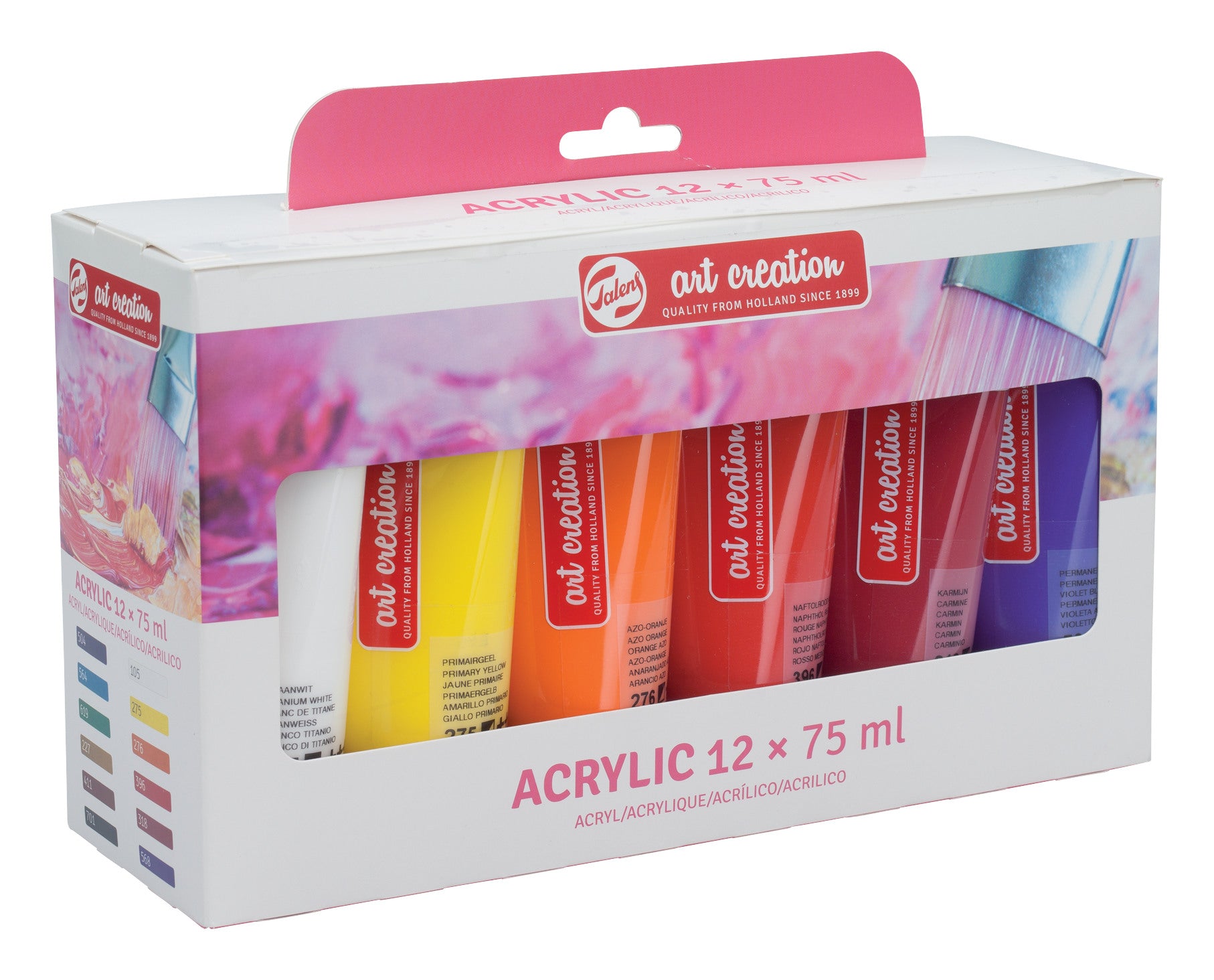 TALENS Acrylfarbe Art Creation 3582812M Set à 12x75ml