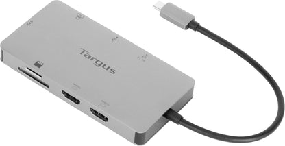 TARGUS USB-C Dual 4K Docking Station DOCK423EU Space Grey