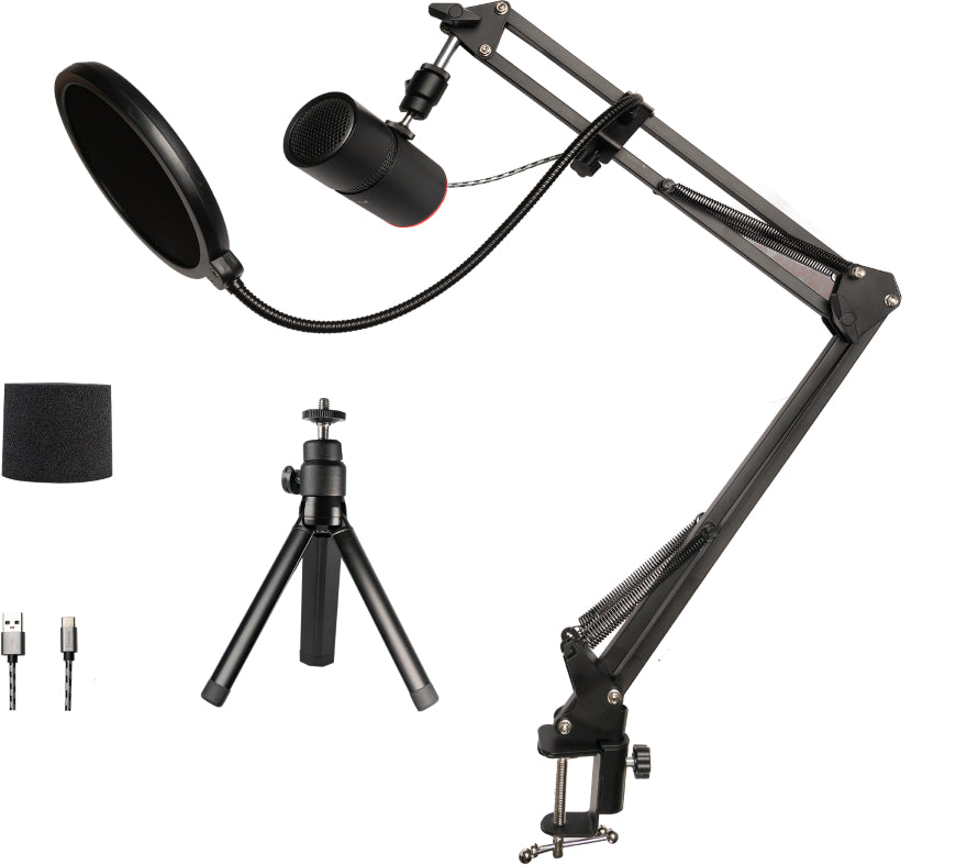 THRONMAX M20 STREAMING KIT M20 Boom Arm, clamp, black