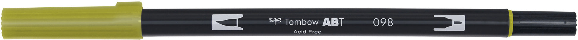TOMBOW Dual Brush Pen ABT 098 avocado