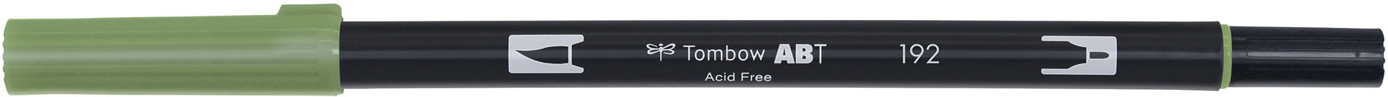 TOMBOW Dual Brush Pen ABT 192 aspargus