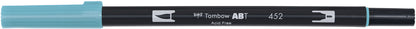 TOMBOW Dual Brush Pen ABT 452 process blue
