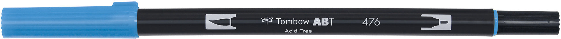 TOMBOW Dual Brush Pen ABT 476 cyan