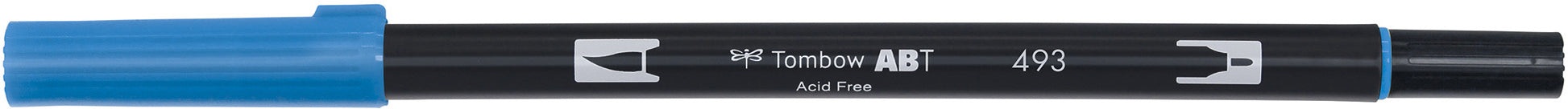 TOMBOW Dual Brush Pen ABT 493 reflex blue